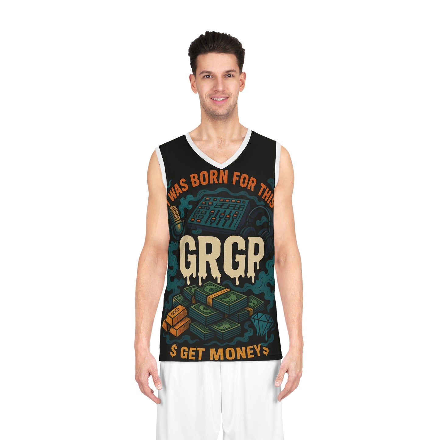 GRGP "TIME IS MONEY" Basketball Jersey