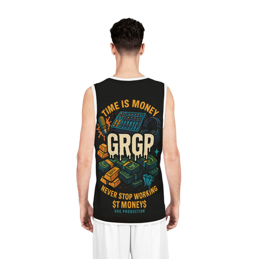 GRGP "TIME IS MONEY" Basketball Jersey